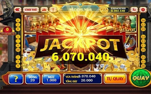 Nổ hũ trúng jackpot